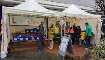 Stand auf dem Stadtfest 2022 in der Brückenstraße