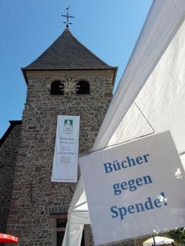 Stand auf dem Kirchfest in Witzhelden