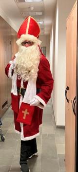 Der Nikolaus war in der Bücherei